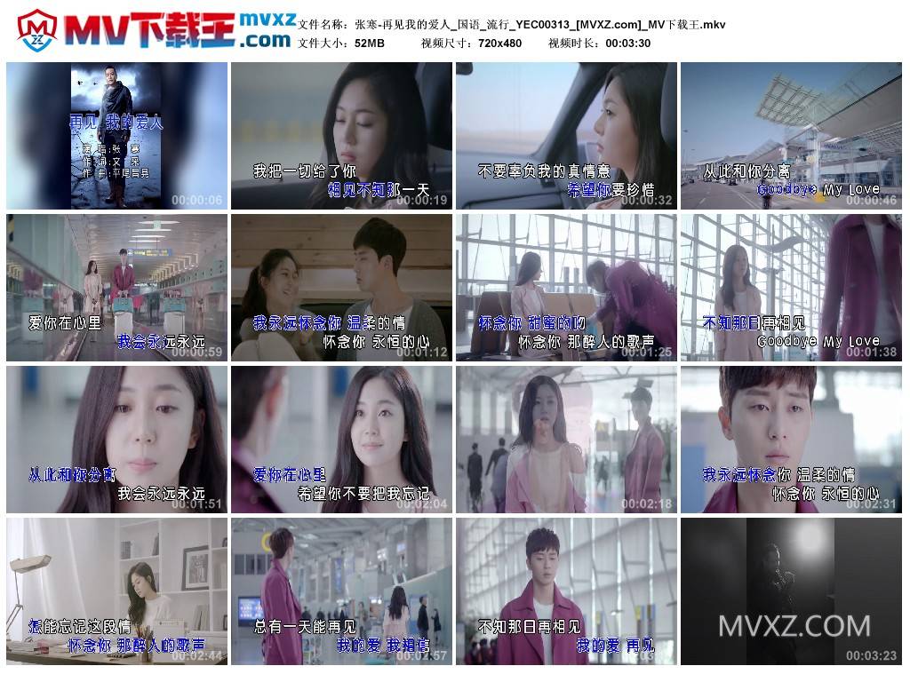 张寒-再见我的爱人_国语_流行_YEC00313